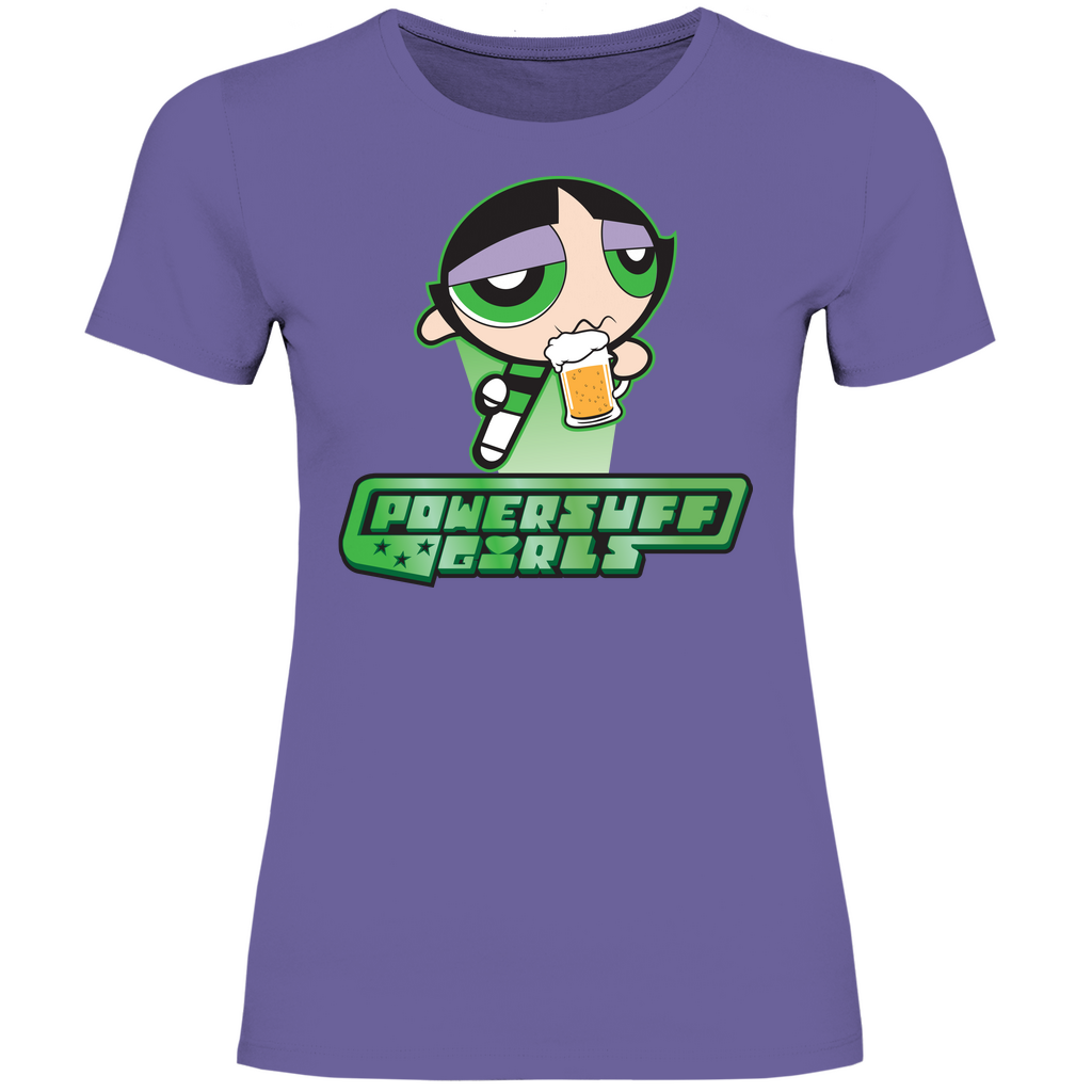 Buttercup Powersuff Powerpuff Girls - Damenshirt