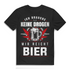 Keine Drogen – Mir reicht Bier | Lustiges Männer Funshirt mit Statement Black