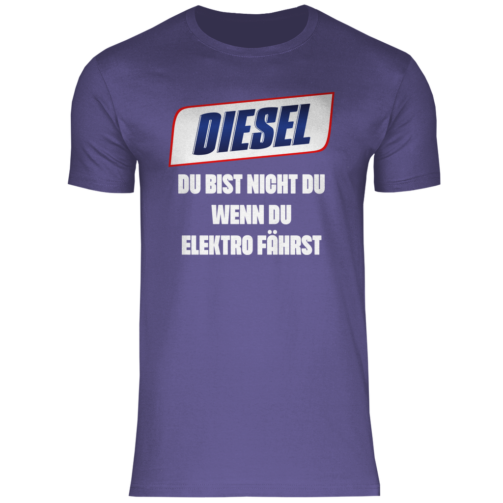 Diesel du bist nicht du wenn du Elektro fährst - Herren Shirt