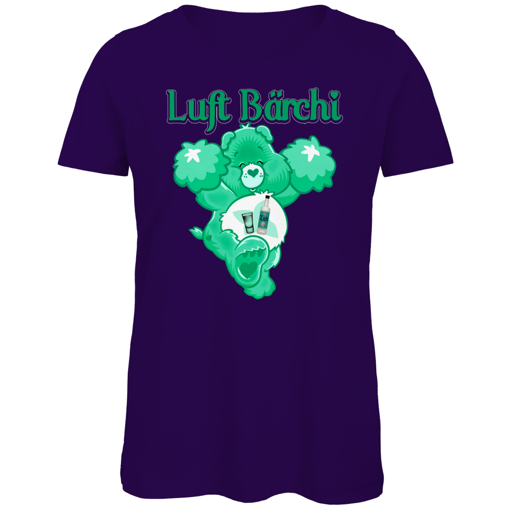 Luft Bärchi - Glücksbärchi - Damen Premium Bio T-Shirt Urban Purple