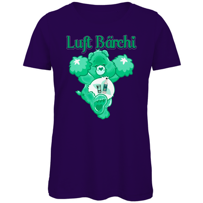 Luft Bärchi - Glücksbärchi - Damen Premium Bio T-Shirt Urban Purple