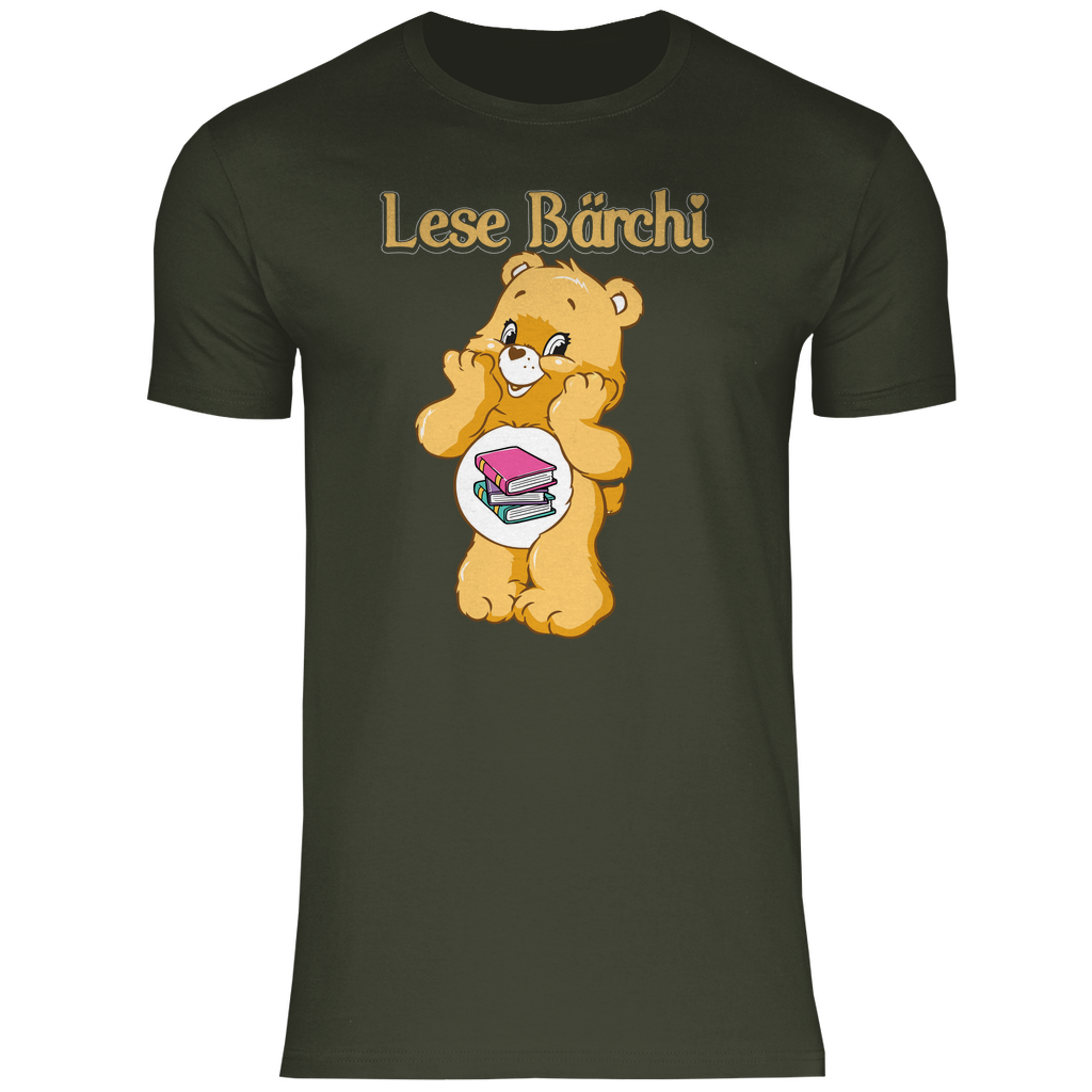 Lese Bärchi - Glücksbärchi - Herren Shirt