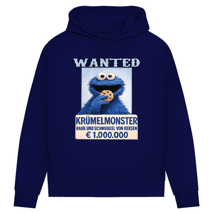 Wanted Krümelmonster Raub und Schmuggel von Keksen - Damen Premium Bio Hoodie