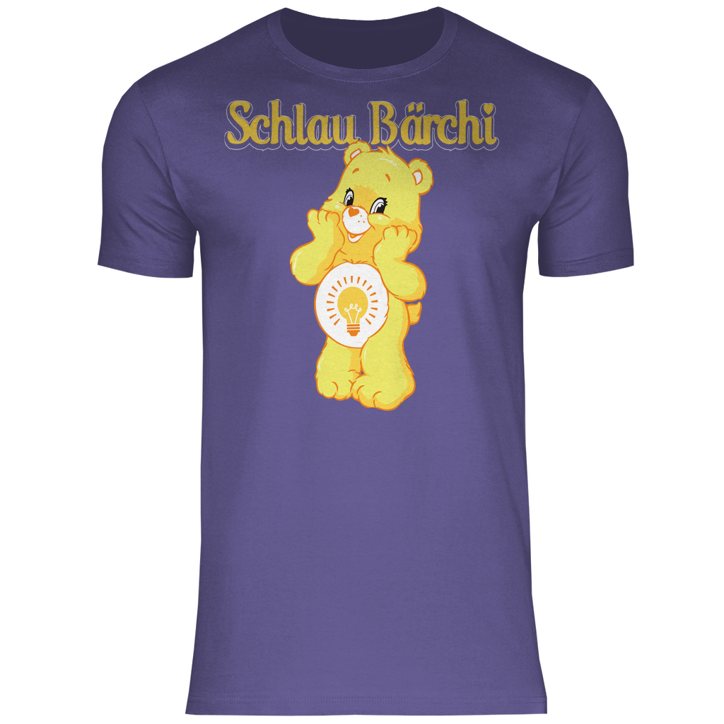 Schlau Bärchi - Glücksbärchi - Herren Shirt