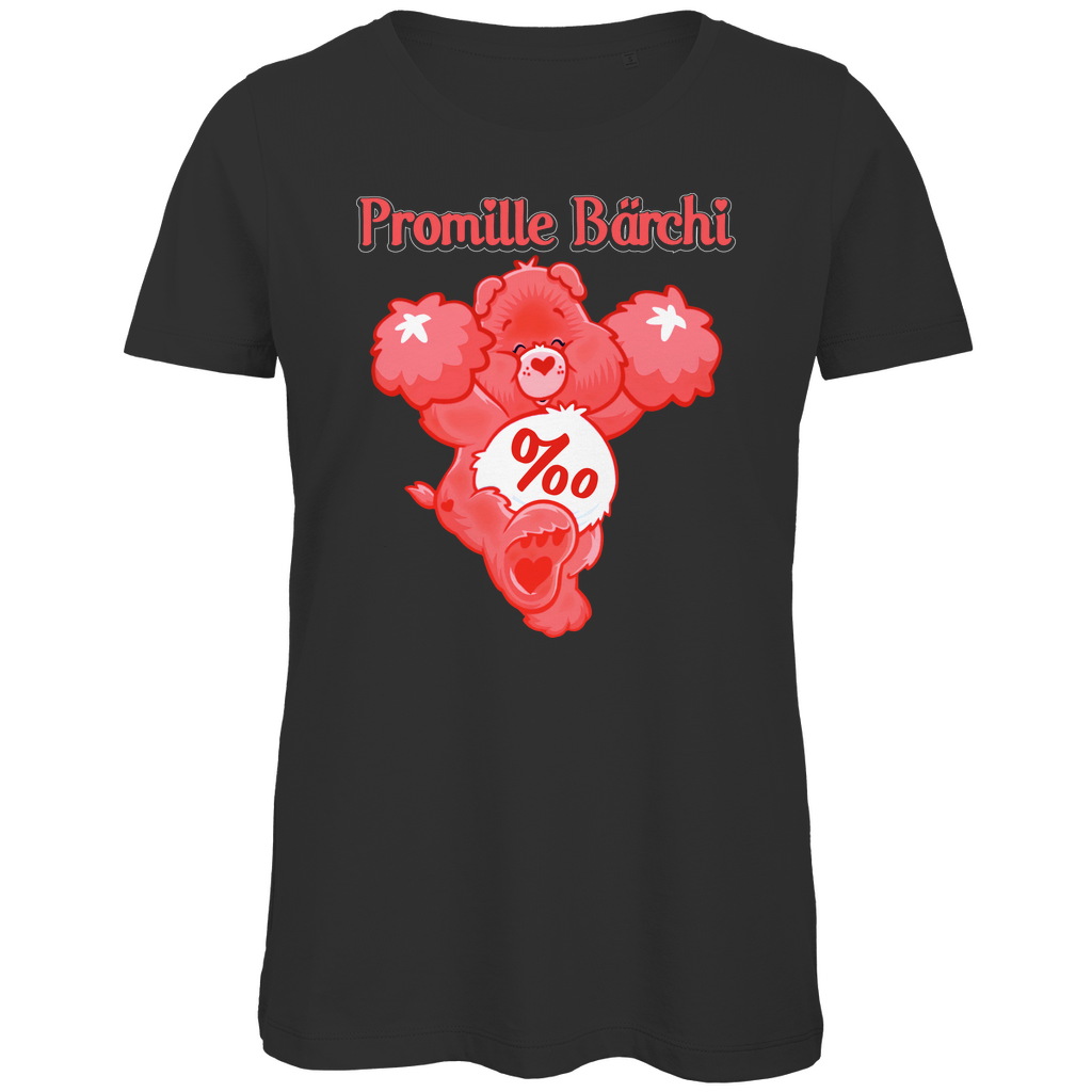 Promille Bärchi - Glücksbärchi - Damen Premium Bio T-Shirt