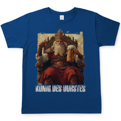 König des Durstes - Herren Shirt Royal Blue