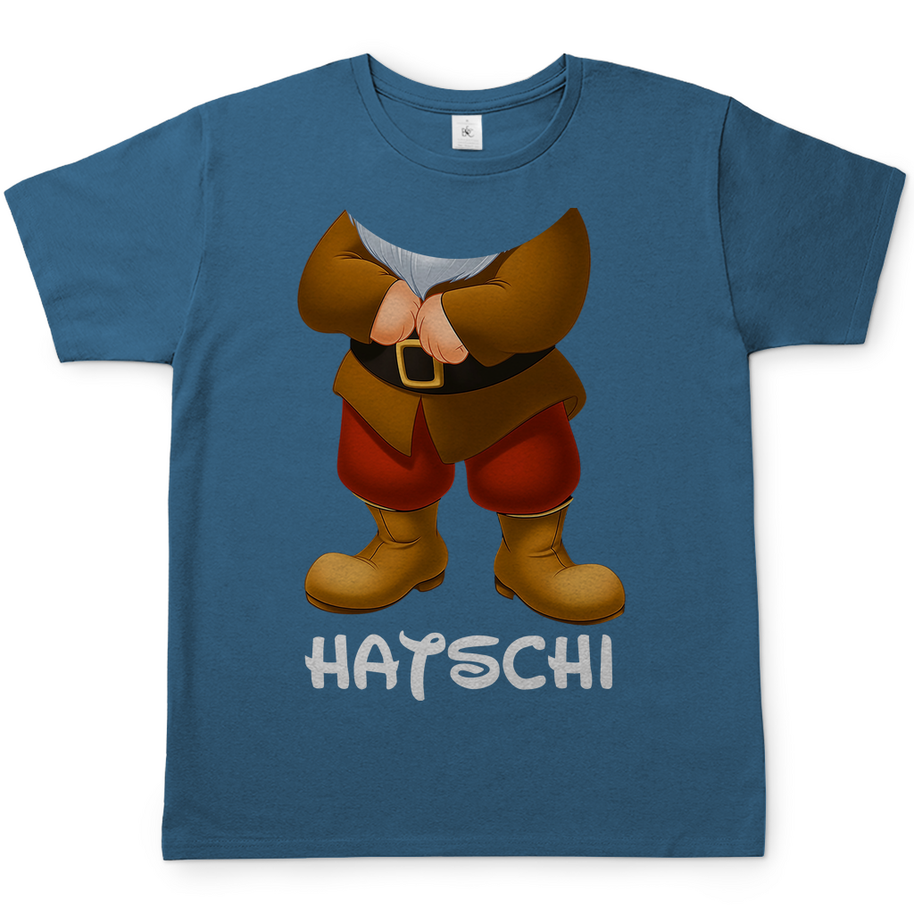 Schneewittchen und die 7 Zwerge - Hatschi - Herren Shirt Stone Blue