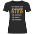 Ich trinke nur an drei Tagen in der Woche Bier - Damenshirt Black