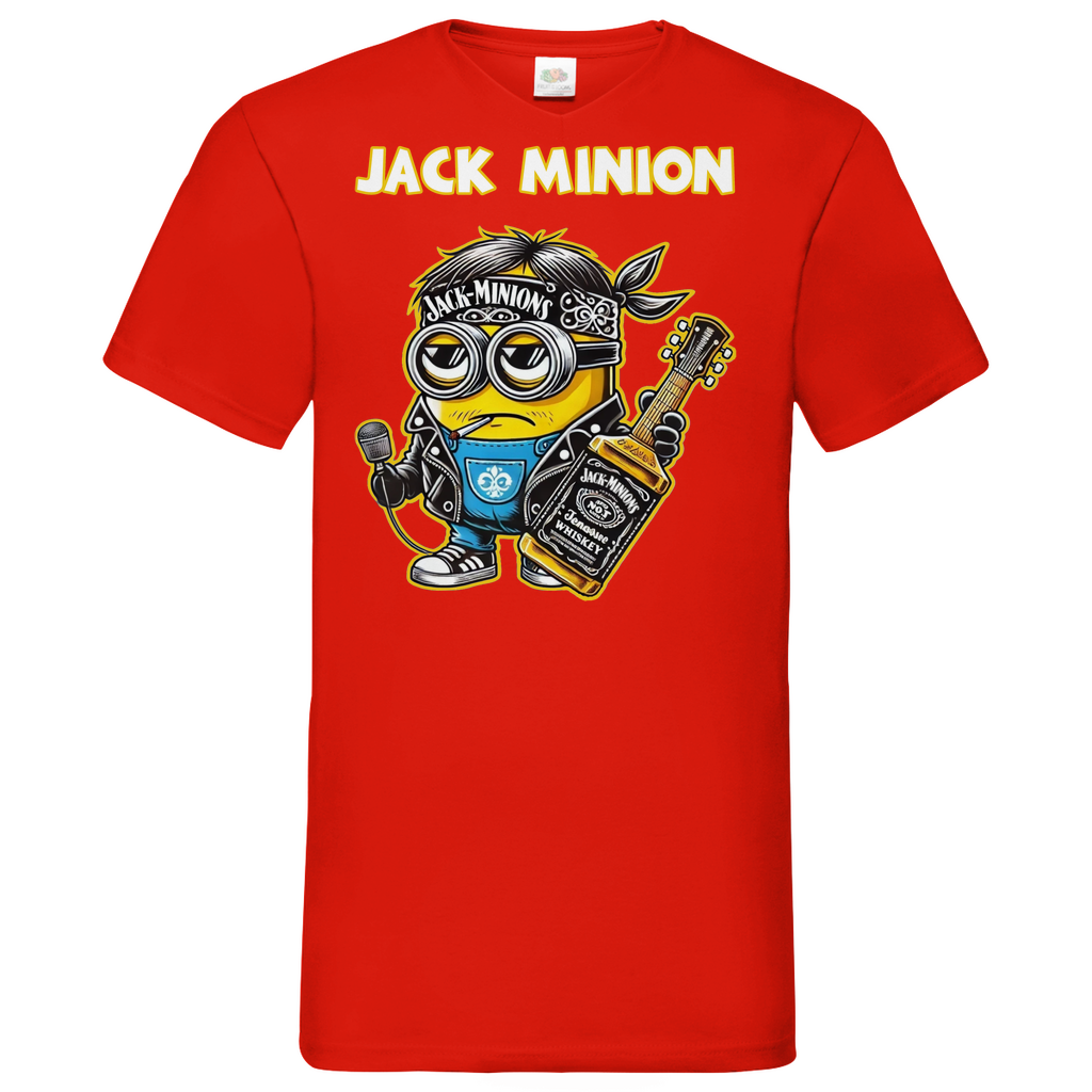 Jack Minion - Herren V-Neck Shirt