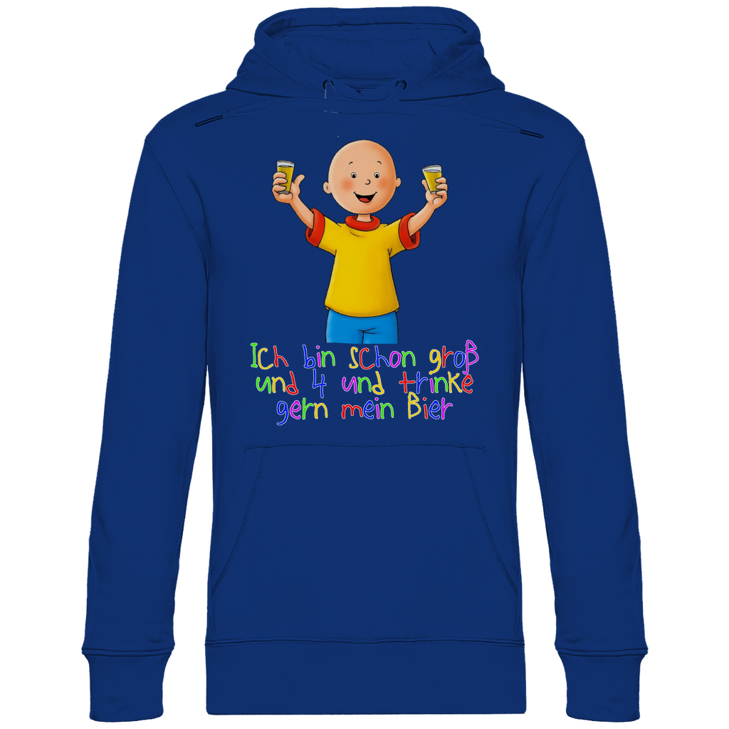 Caillou ich trinke gern mein Bier - Unisex Hoodie Royal