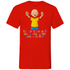 Caillou ich trinke gern mein Bier - Herren V-Neck Shirt Red