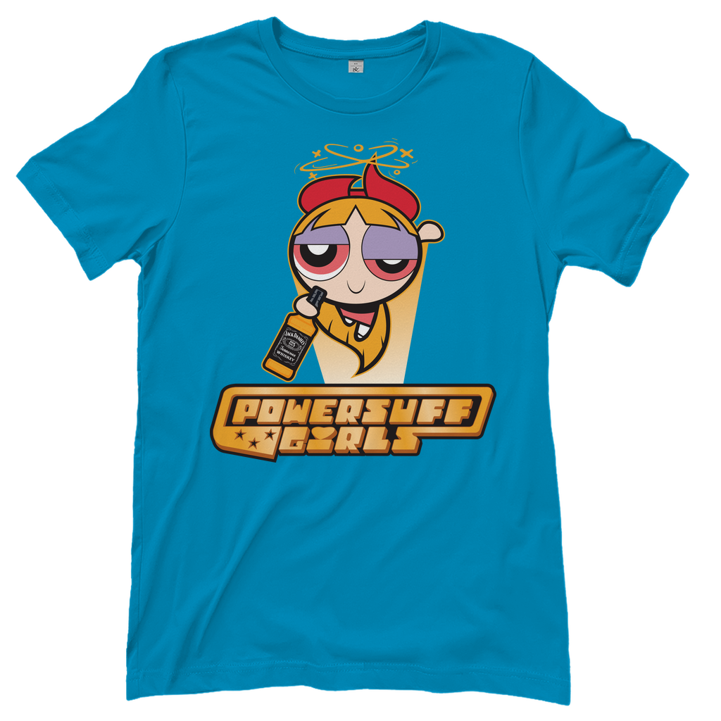 Blossom Powersuff Powerpuff Girls - Damenshirt Atoll