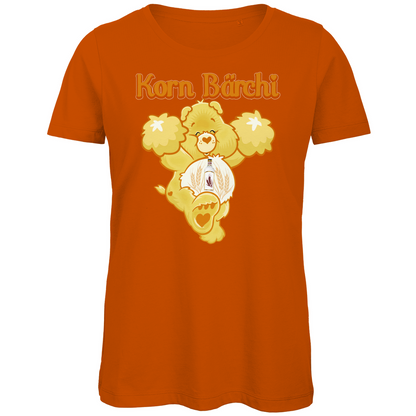 Korn Bärchi - Glücksbärchi - Damen Premium Bio T-Shirt Urban Orange