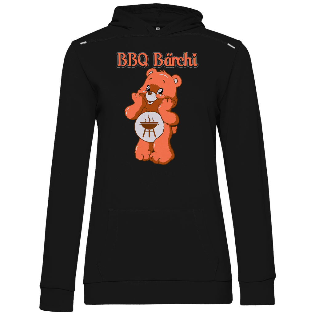 BBQ Bärchi - Glücksbärchi - Damen Hoodie Black