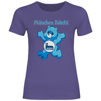München Bärchi - Glücksbärchi - Damenshirt Millennial Lilac