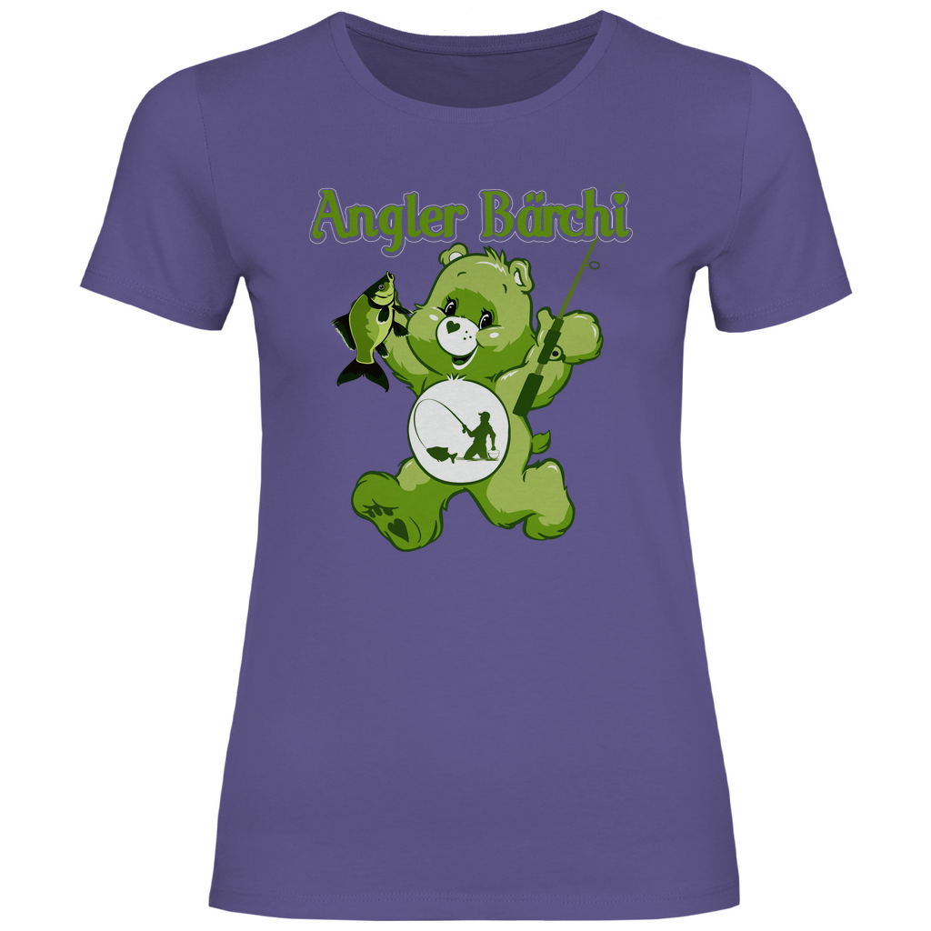 Angler Bärchi - Glücksbärchi - Damenshirt