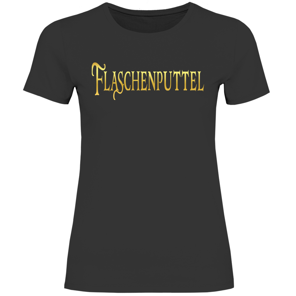 Flaschenputtel - Prinzessin Gold - Damenshirt