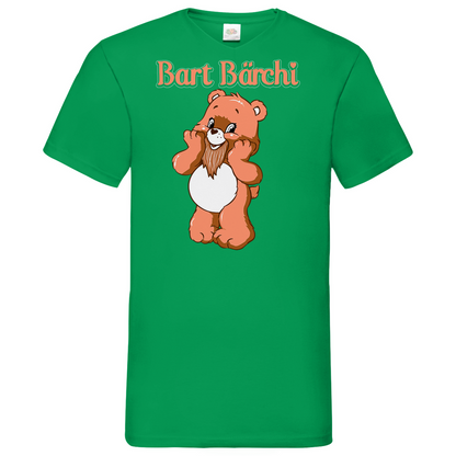 Bart Bärchi - Glücksbärchi - Herren V-Neck Shirt