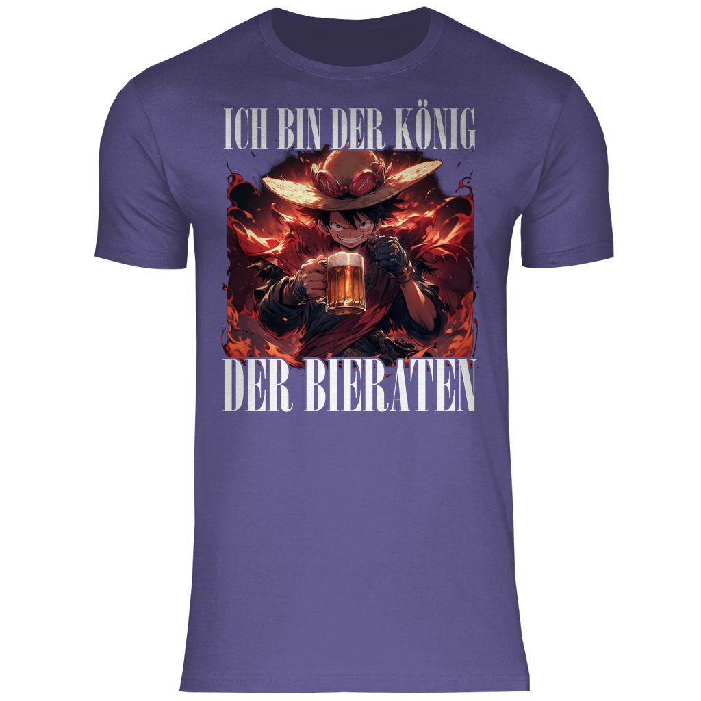 König der Bieraten - One Piece Ruffy - Herren Shirt