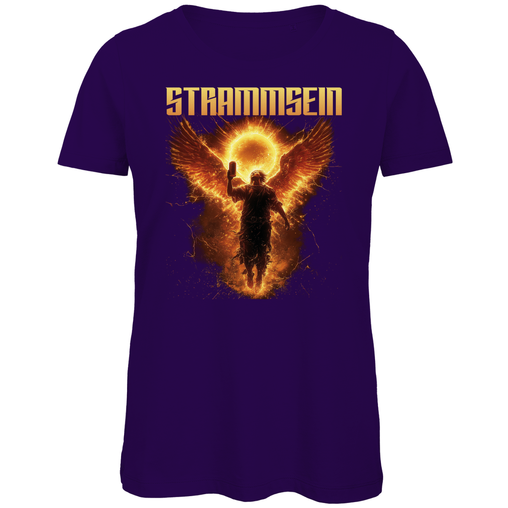 Strammsein Du Ich Wir Bier - Damen Premium Bio T-Shirt