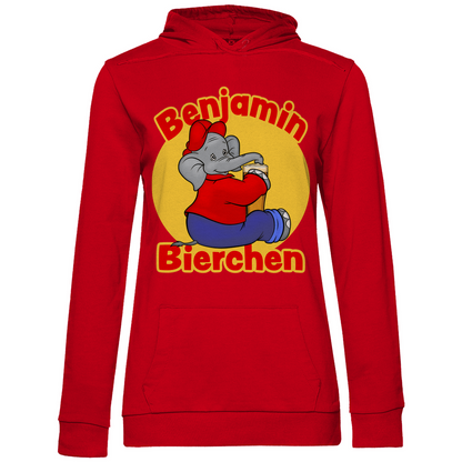Benjamin Blümchen Bierchen - Damen Hoodie Red