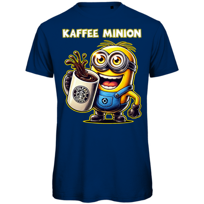 Kaffee Minion - Herren Premium Bio T-Shirt