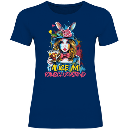 Alice im Rauschzustand Bunt - Damenshirt