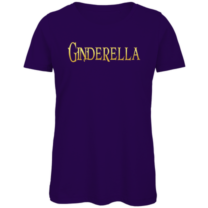 Ginderella - Prinzessin Gold - Damen Premium Bio T-Shirt Urban Purple