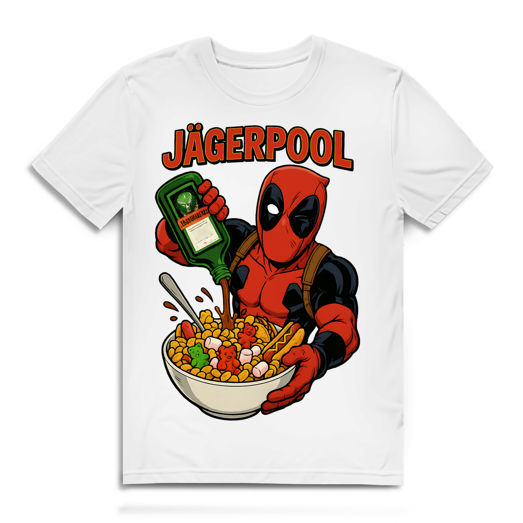 Jägermeister Deadpool Jägerpool - Herren Premium Bio T-Shirt