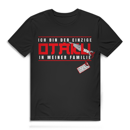 Otaku Shirt Männer – Ich bin der einzige Anime Fan in meiner Familie T-Shirt