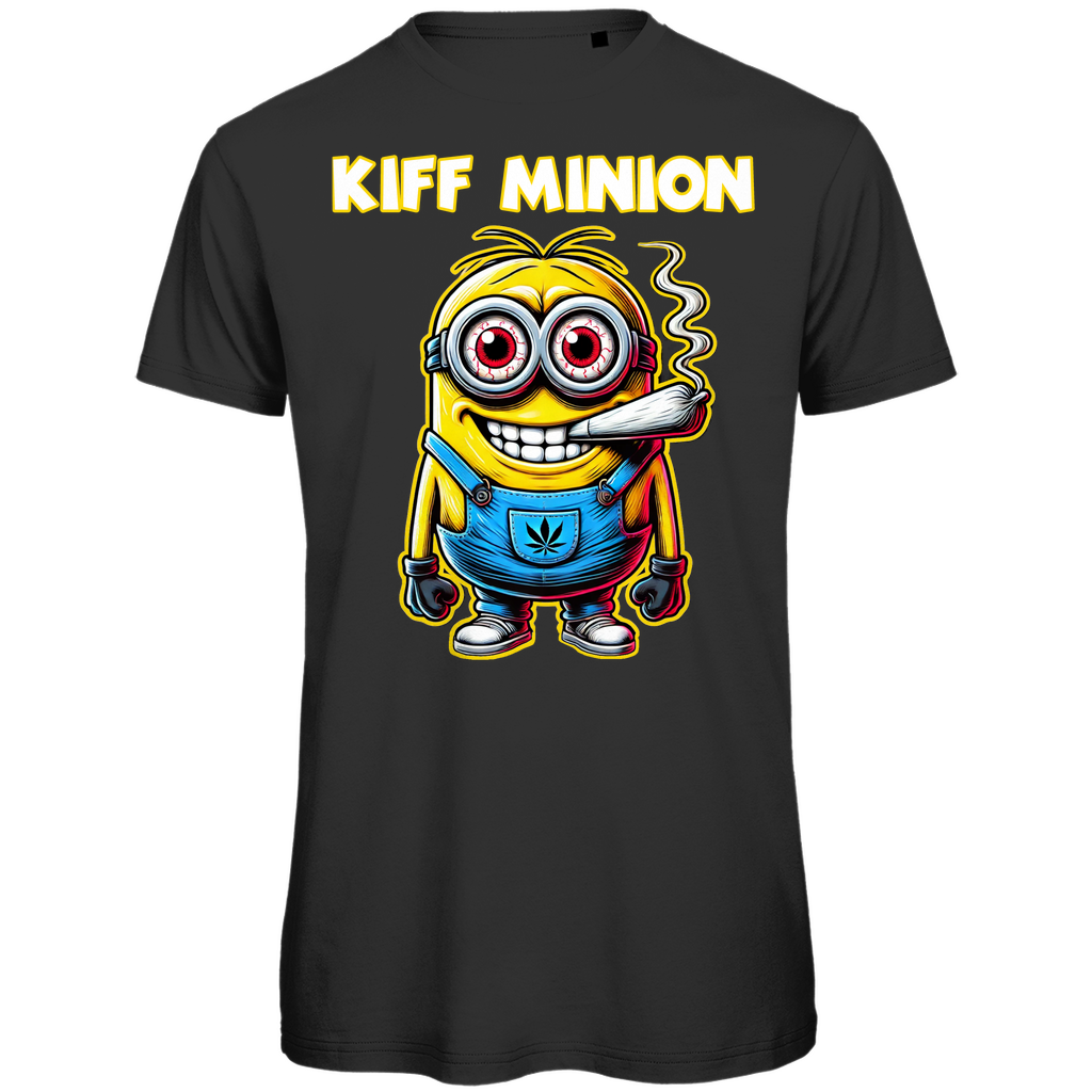 Kiff Minion Herren T-Shirt - Bio Baumwolle, Lustiges Minion Design, Premium Qualität
