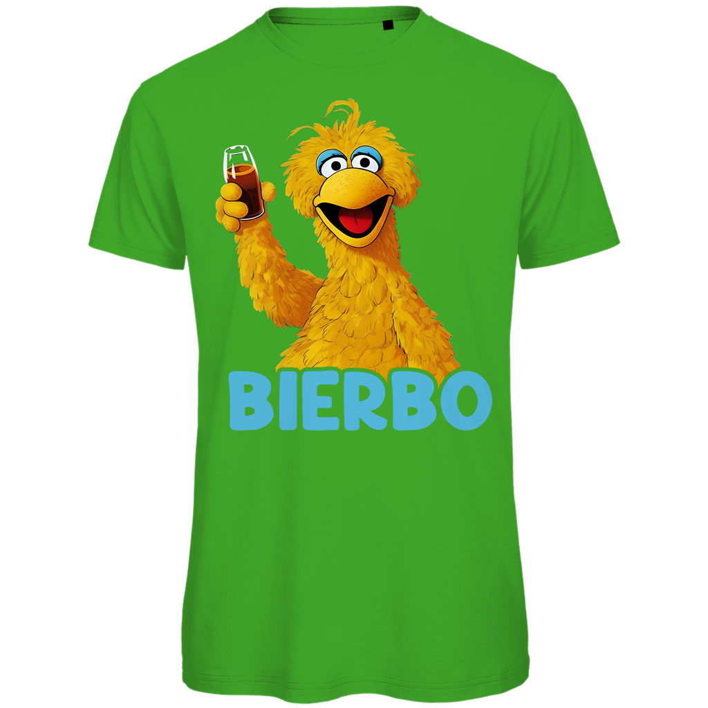 Bierbo Bibo Bier Sesamstraße - Herren Premium Bio T-Shirt Real Green