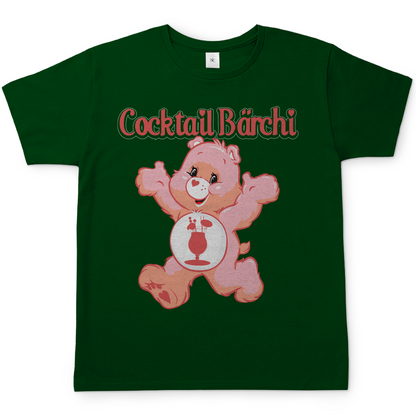 Cocktail Bärchi - Glücksbärchi - Herren Shirt Bottle Green