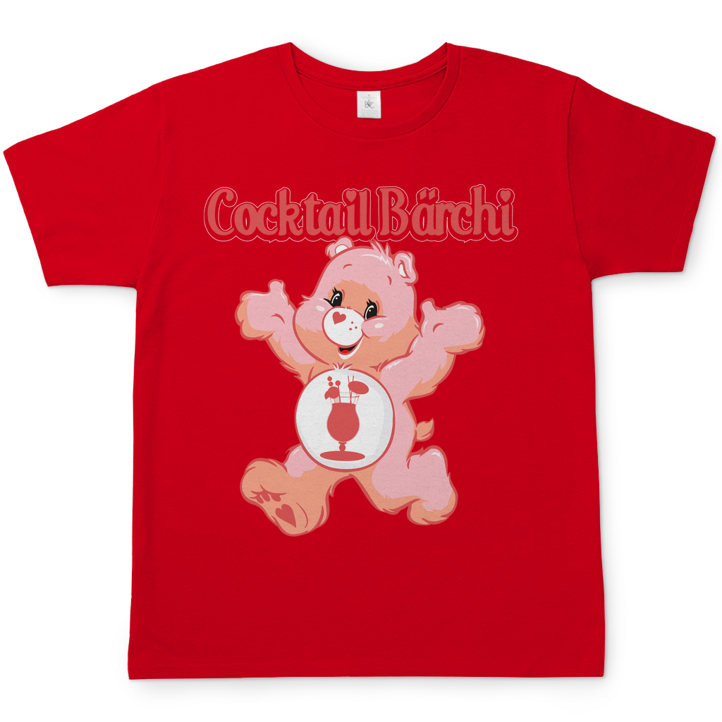 Cocktail Bärchi - Glücksbärchi - Herren Shirt Red