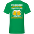 Führender Bierologe zur Bekämpfung akuter Unterhopfung - Herren V-Neck Shirt Kelly Green