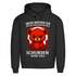 Heute möchte ich was mit Menschen machen Schubsen wäre toll Herren Premium Bio Hoodie Black Pure