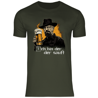 Ich bin der der säuft - Herren Shirt Urban Khaki