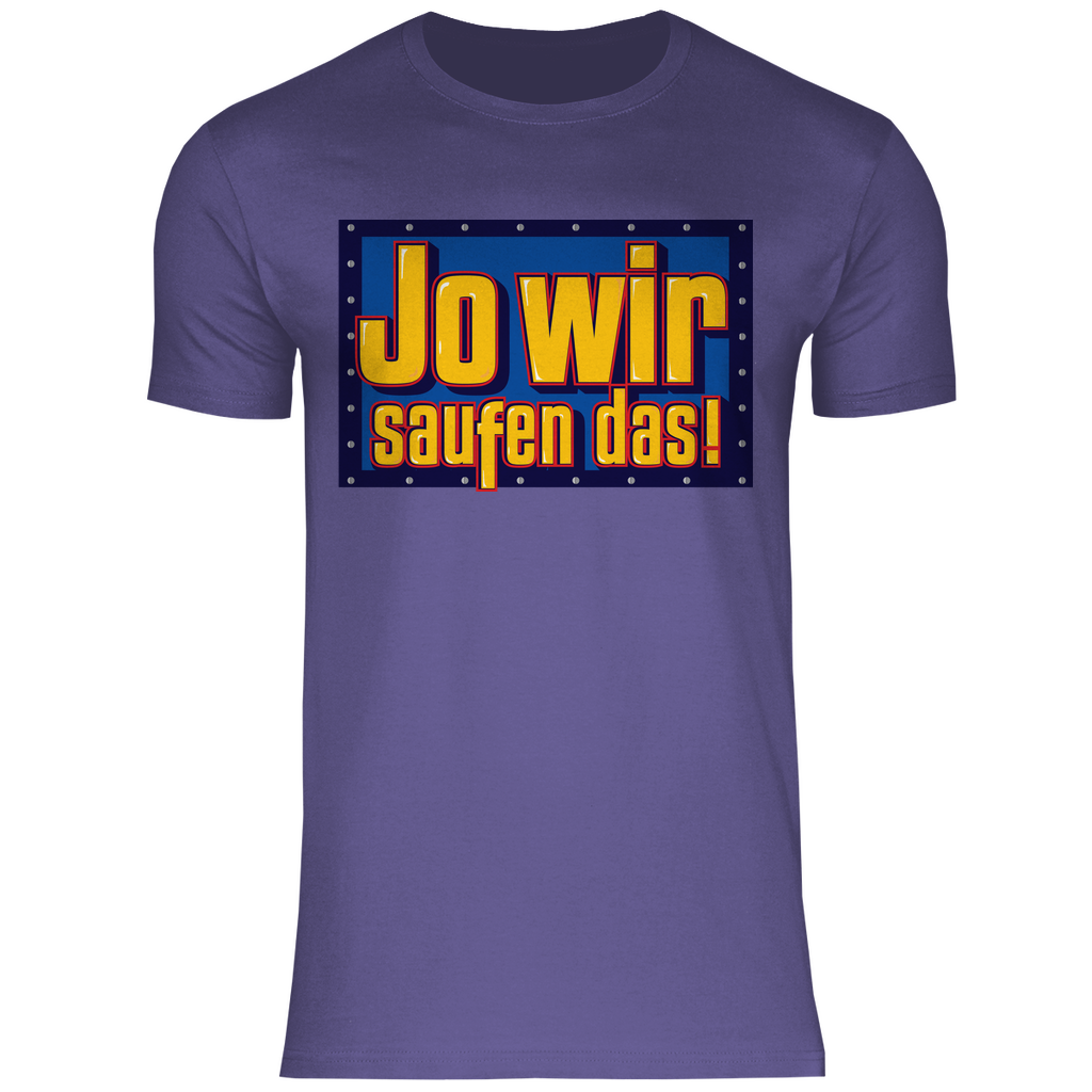 Jo wir saufen das - Bob der Baumeister - Herren Shirt