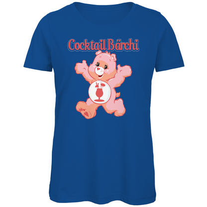 Cocktail Bärchi - Glücksbärchi - Damen Premium Bio T-Shirt Royal Blue