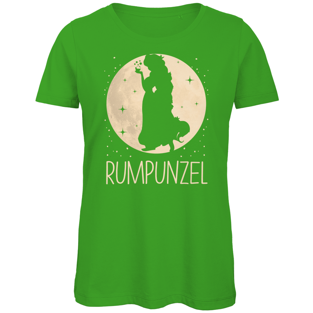 Mond Prinzessin - Rumpunzel - Damen Premium Bio T-Shirt