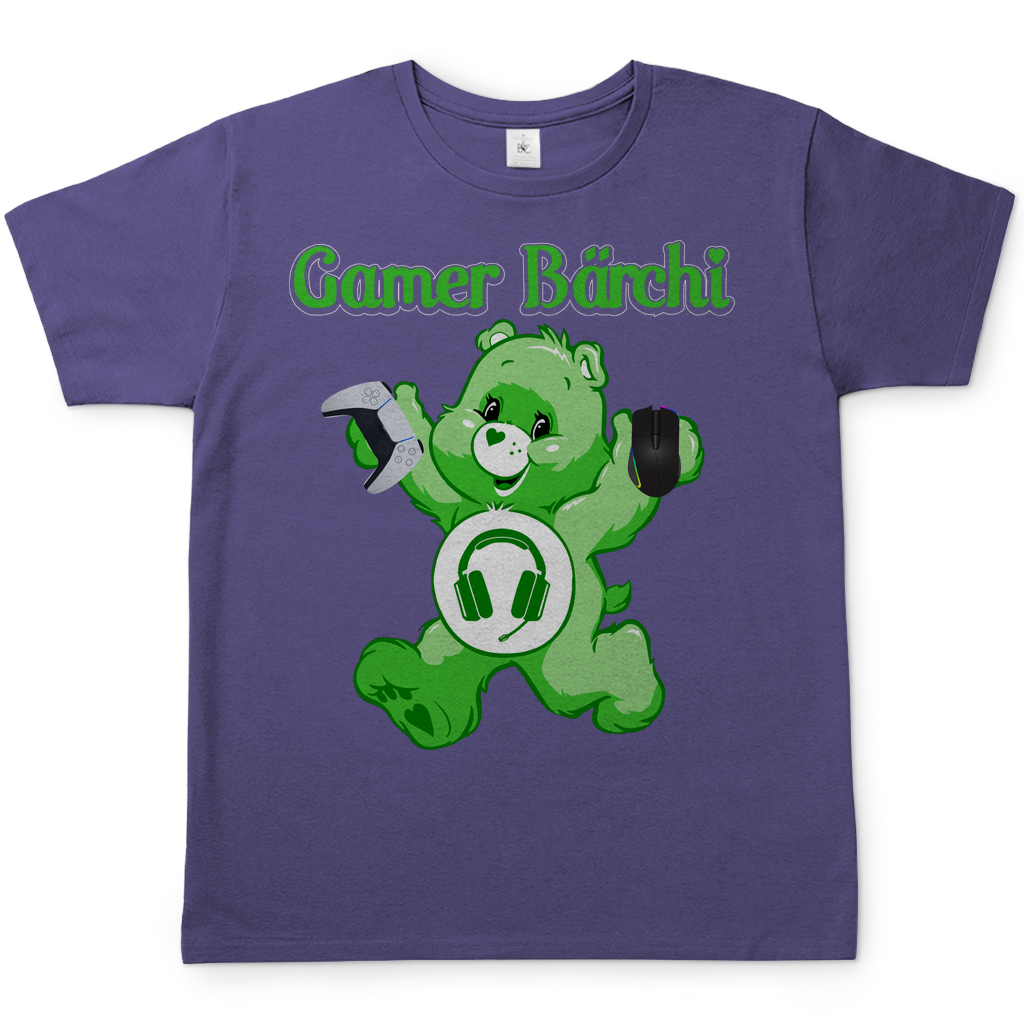 Gamer Bärchi - Glücksbärchi - Herren Shirt Millennial Lilac