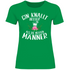 Gin knallt besser als die meisten Männer - Damenshirt Kelly Green