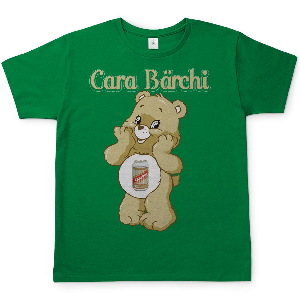 Cara Bärchi - Glücksbärchi - Herren Shirt Kelly Green
