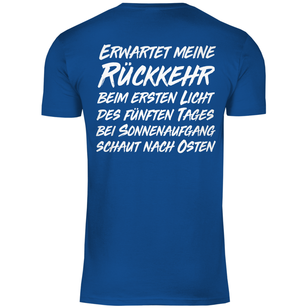 Gönndalf der Blaue Real - Beidseitiger Druck - Herren Shirt