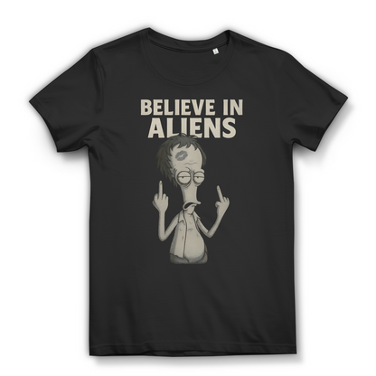 Roger Smith American Dad Believe in Aliens - Damen Premium Bio T-Shirt