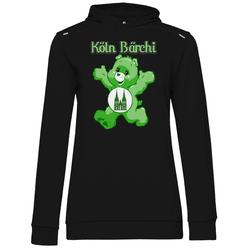 Köln Bärchi - Glücksbärchi - Damen Hoodie Black