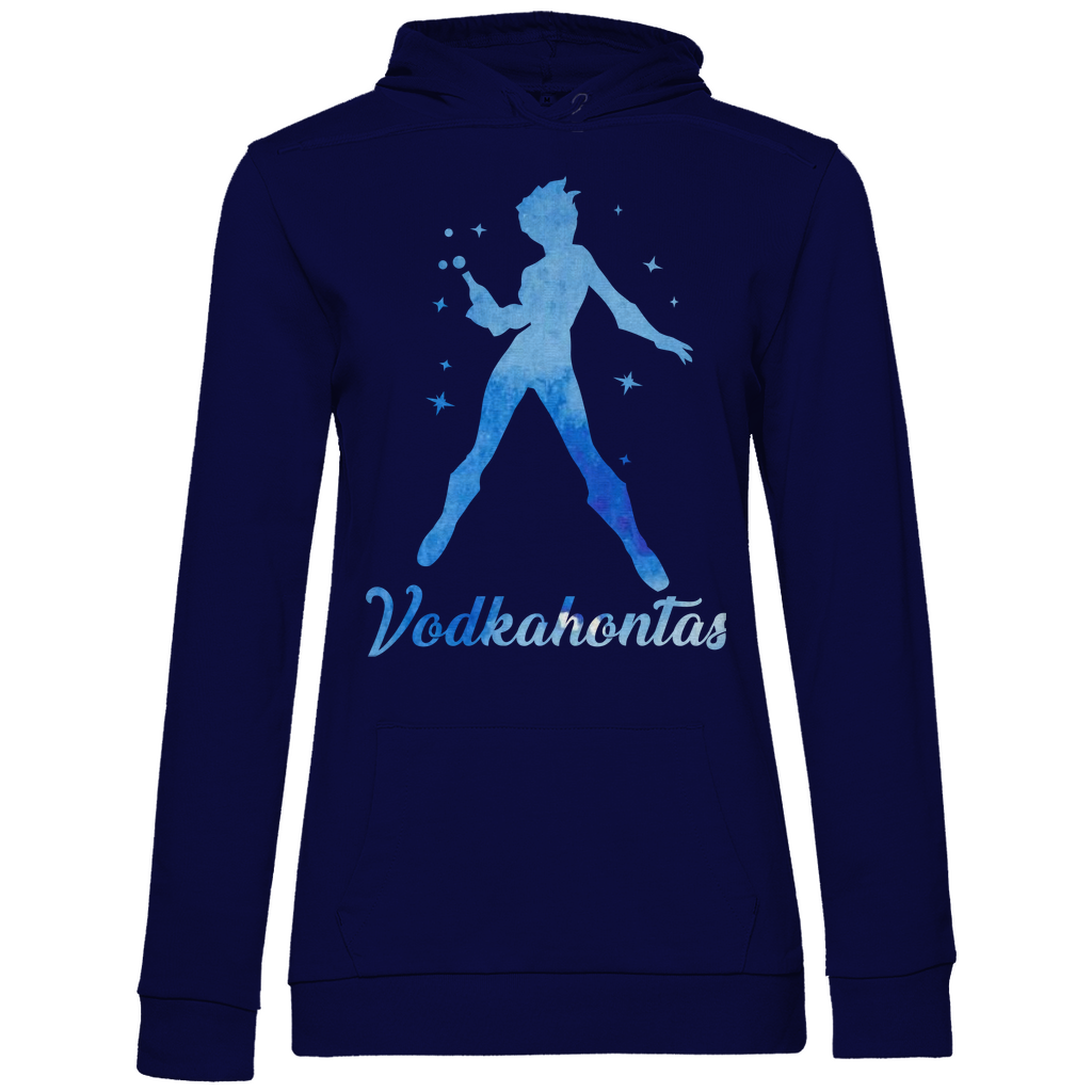 Vodkahontas - Prinzessin Aquarell - Damen Hoodie Navy Blue