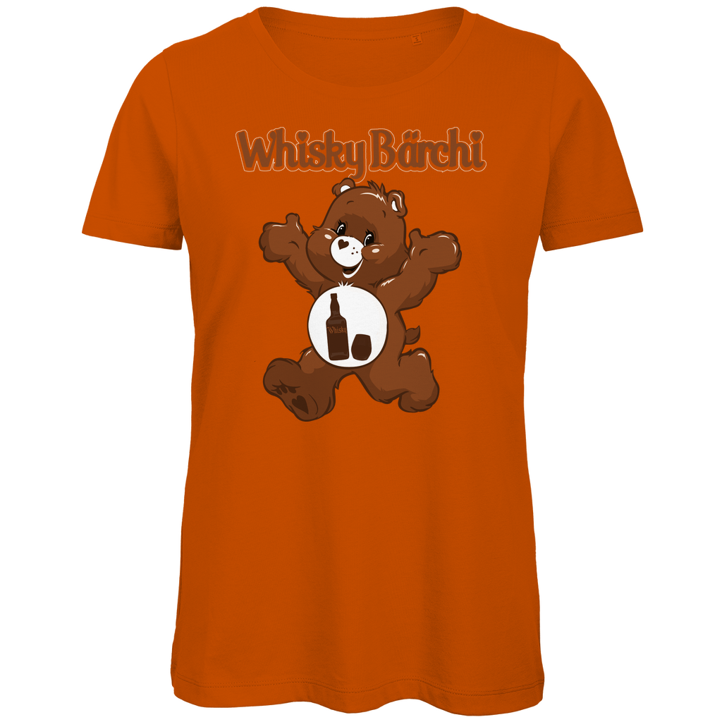 Whisky Bärchi - Glücksbärchi - Damen Premium Bio T-Shirt Urban Orange