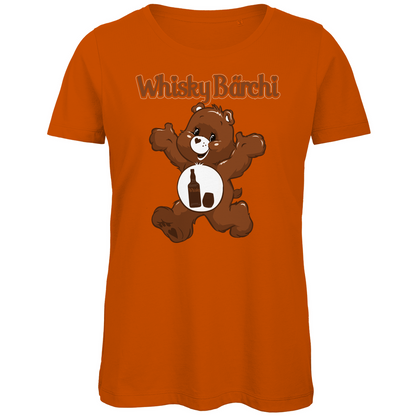 Whisky Bärchi - Glücksbärchi - Damen Premium Bio T-Shirt Urban Orange