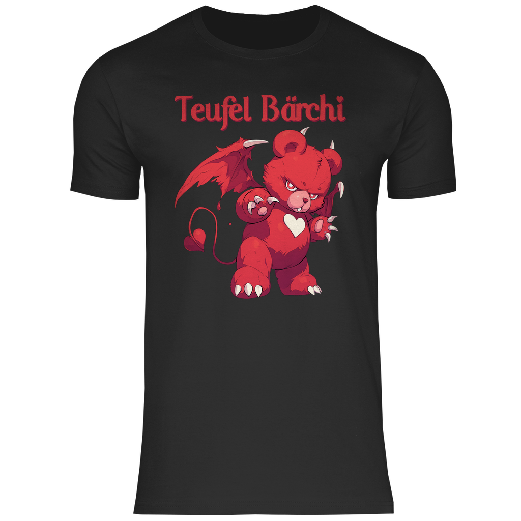 Teufel Bärchi - Glücksbärchi - Herren Shirt